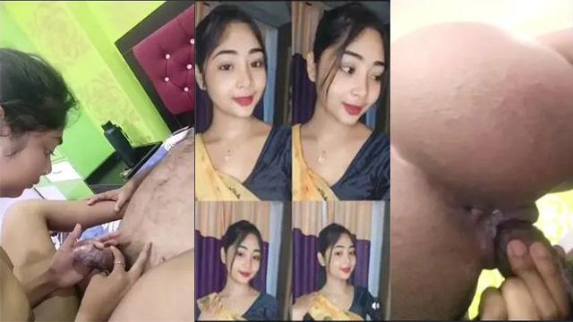 Cute 19yr Young Girl – Giving Blowjob Riding Painful Fucked