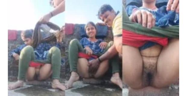 Dehati hot bhabhi chhat par devar sath sex karti hai