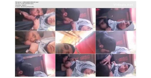 Hijab girl ke big boob suck kiya Bangla boy ne cafe me